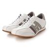 MOBUS and Genuine Leather Casual Walking Current BASEL 23 0 Men's Women's Shoes, Model, (White/Grey, Measurement Points, Centimeters)