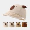 Spring Summer Newborn Bonnet Cute Capybara Sunscreen Hat New Baby Bucket Hat  1-3y