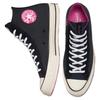 Converse Chuck 70 Износостойкие Высокие Кеды из Канваса Унисекс Черный Розовый