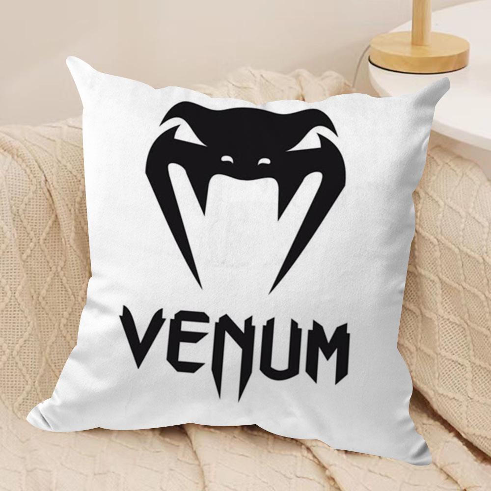 Крутая наволочка V-Venum из шелковистого короткого плюша для диванной подушки, с потайной молнией, мягкий пылезащитный чехол для домашнего декора