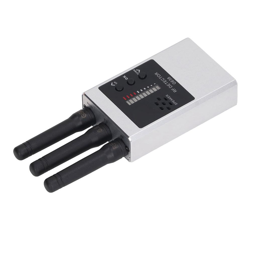 Multifunctional Detector RF Signal Scanner Camera Lens Magnetic Field GPS Tracer Tester Built In Battery