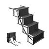 Outdoor Car Mounted Pet Dog Ladder Steel Pipe Ladder Foldable Portable Telescopic Ladder
