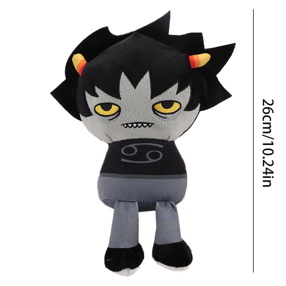 26cm Homestuck Karkat Plush Toy Anime Figure Stuffed Doll Peripheral Kids Birthday Gifts for Children Room Decor