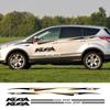 6pcs Car Stickers For Ford Kuga MK1 2 MK2 Auto Long Stripe Vinyl Film Decals Styling Automobiles Tuning