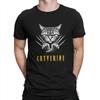 Мужская футболка The Catverine Crazy Tees с коротким рукавом Футболки Deadpool и Wolverine с круглым вырезом Классическая одежда