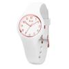 Authorized Distributor [Ice Watch] Ice Watch Women's Watch 015343 Ice Glam White Rose Gold Numbers Extra Small