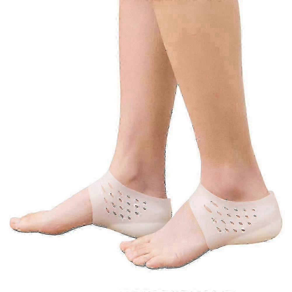 2025 Invisible 2cm Foot Pads with Orthopedic Arch Support and Massaging Gel for Height Enhancement