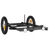 Bicycle Trailer Black 122 x 53 x 28 cm Iron