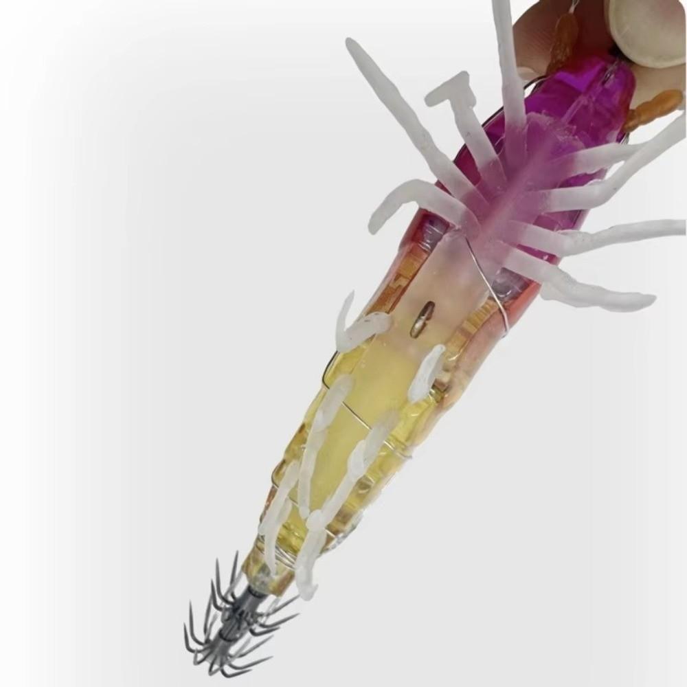 Stainless Steel Egi Fishing Hooks Luminous Octopus Fishing Lures Saltwater Fishing