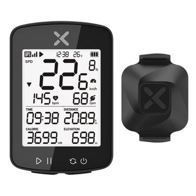Велокомпьютер XOSS Gen2 GPS с беспроводным датчиком каденса VORTEX, USB, IPX7, Bluetooth для велосипедов и шоссейных велосипедов, включает японское руководство по эксплуатации, датчик G+,