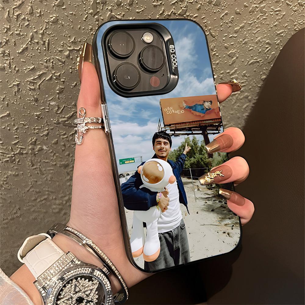 Donde Estas Ivan Cornejo Phone Case For iPhone 16,15,14,13,12,11,Pro,Max,Plus,Mini,XS,SE Anti Fall Black Matte Hard Bumper