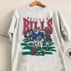 Футболка унисекс с принтом Looney Tunes Buffalo Bills NFL Football 90-х годов