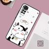 Чехол-книжка с коровьим принтом для Xiaomi Redmi Note 14 13 12 11 15 Pro Plus Redmi 15 13 10 10C 12C 13C 14C 15C