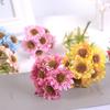 Эстетический поддельный подсолнух Яркая креативная цветочная композиция Искусственный букет