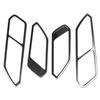 My Good Car Stainless Steel Inner Door Handle Trim Stickers for Volkswagen VW Tiguan L 2016 -