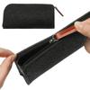 Wool Felt Cloth Zipper Portatives Protector Glasses Case Bag Sunglasses Case Box Eyeglasses Pouch