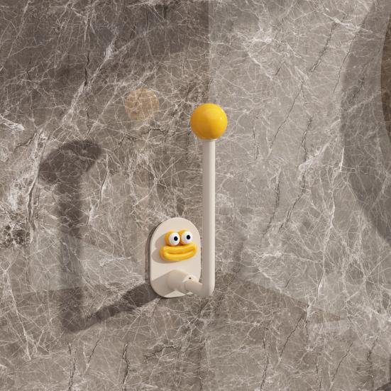 4 шт. самоклеящиеся настенные крючки прочные несущие креативные формы легко устанавливаются настенные вешалки для полотенец без перфорации