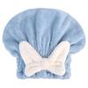 Super Absorbent Bath Cap Women's Quick Dry Cap Cute Bow Princess Towel Bath Cap Dry Hair Hat Bathroom Accessories