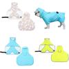 Dog Raincoat Adjustable Dog Rainwear Comfortable Dog Coat Easy Clean Dog Apparel for Outdoor Activity