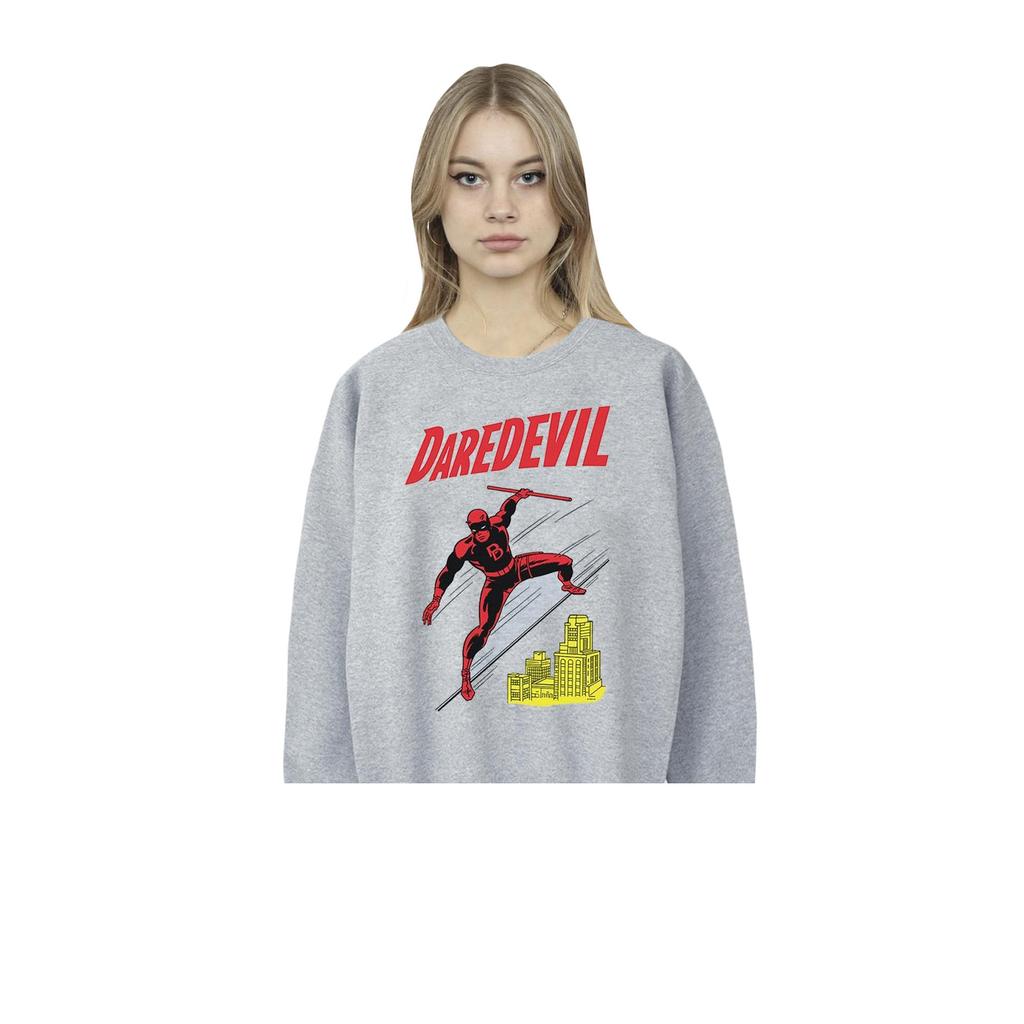 Marvel Womens/Ladies Daredevil Rooftop Sweatshirt