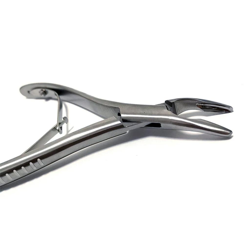 1PC Dental Curved Bone Rongeur Forceps Orthodontic Surgical Instrument For Oral Surgery Tools Professional