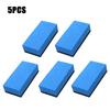 5/30PCS Car Ceramic Coating Sponge Applicator Glass Nano Wax Coat Sponges Blue Square Sponge and Cloth Car Cleaning Brush