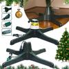 Adjustable Christmas Tree Stand Heavy Duty Rotatable Xmas Tree Stand Revolving Tree Stand for Up To 7.5ft Artificial Tree