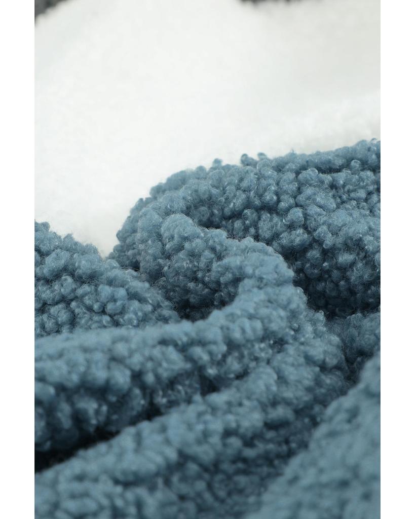 Azura Exchange Colorblock Plush Sweatshirt