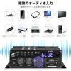 Bluetooth Amplifier HiFi Stereo Power Amplifier Receiver Channel 2X40W Mini Amplifier Small Home Audio Amplifier Control Speaker Input 5.0 2.0