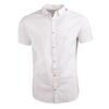 Men's Short-sleeved Linen Blend Shirt