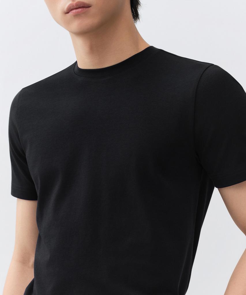 MUSINSA STANDARD [Cooltandard] Muscle Fit T-Shirt [Black]