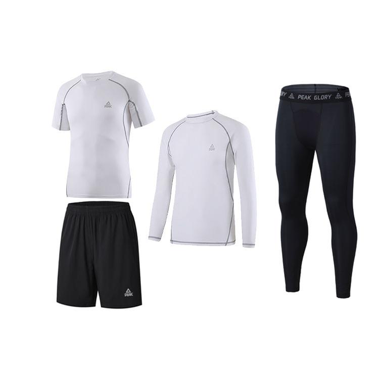 PEAK Casual Sportswear Sets Men's Crew Neck Moderate YS82242