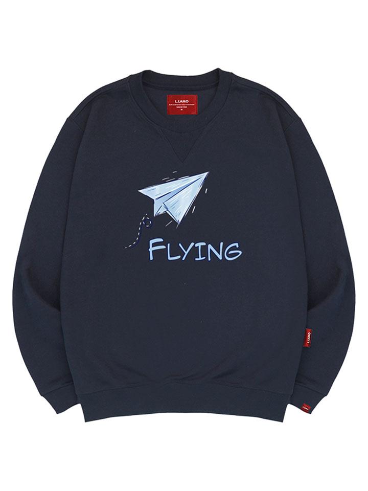Худи Ellamo Flying Унисекс Большого Размера S~4XL (Тип Б)