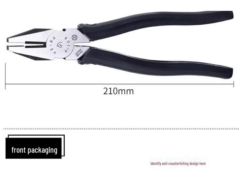 Японские плоскогубцы KEIBA SR/P-108/106/107/108, Плоские губки, 6/7/8 дюймов