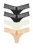 Thong Panties, 4 Pieces Anabel Arto (90881)