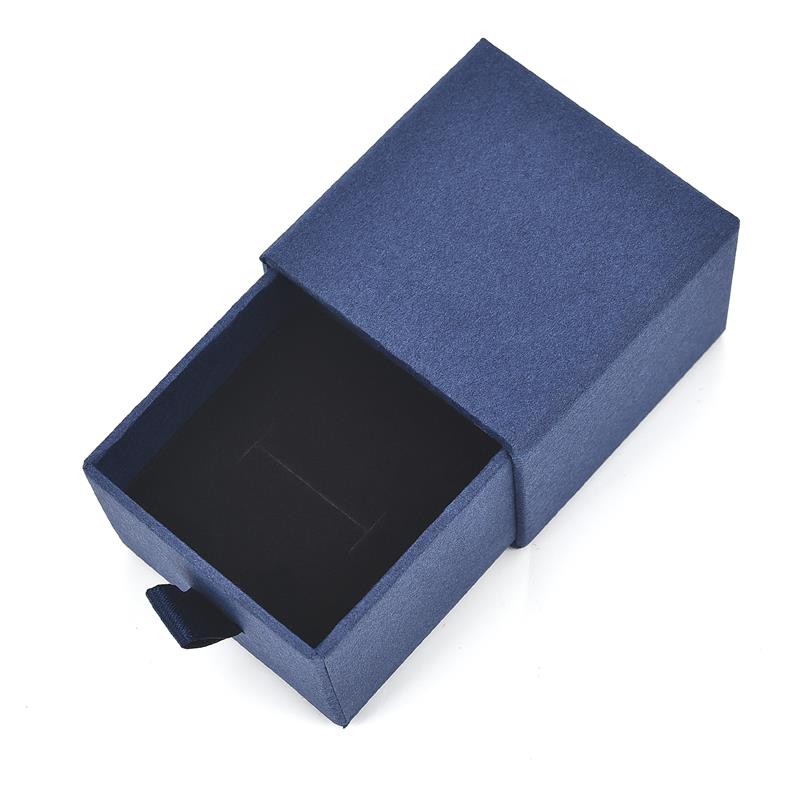 Drawer Jewelry Packaging Box Pull Out Necklace Ring Earring Bracelet Storage Organizer Display Gift Box 5 * 5 * 3cm