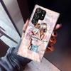 Girl Super Baby Mom Pink Phone Case For Samsung Galaxy S23 S24 S25 Edge S26 Ultra S22 + S21 Plus S20 FE Cover Silicone Print She