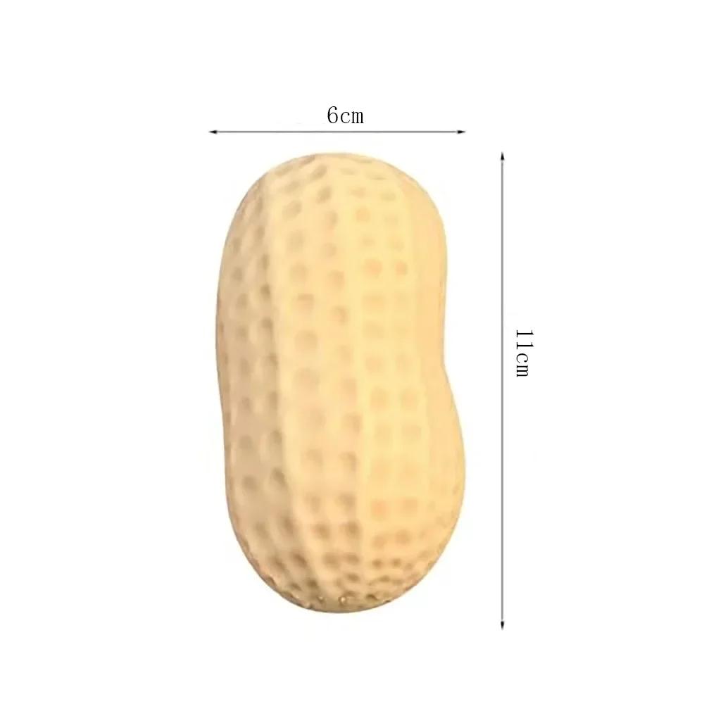 Peanut Stress Ball Crunchy Squeeze Ball Squishy Toy Buttery-Soft Feel Fidget Toy Asmr Sensory Anti Stress Relief Toy For Adults