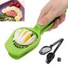 HILIFE Egg Slicer Egg Split Device Handheld Mushroom Kiwi Divider Tomato Cutter Stainless Steel Multifunction Slicing Mould
