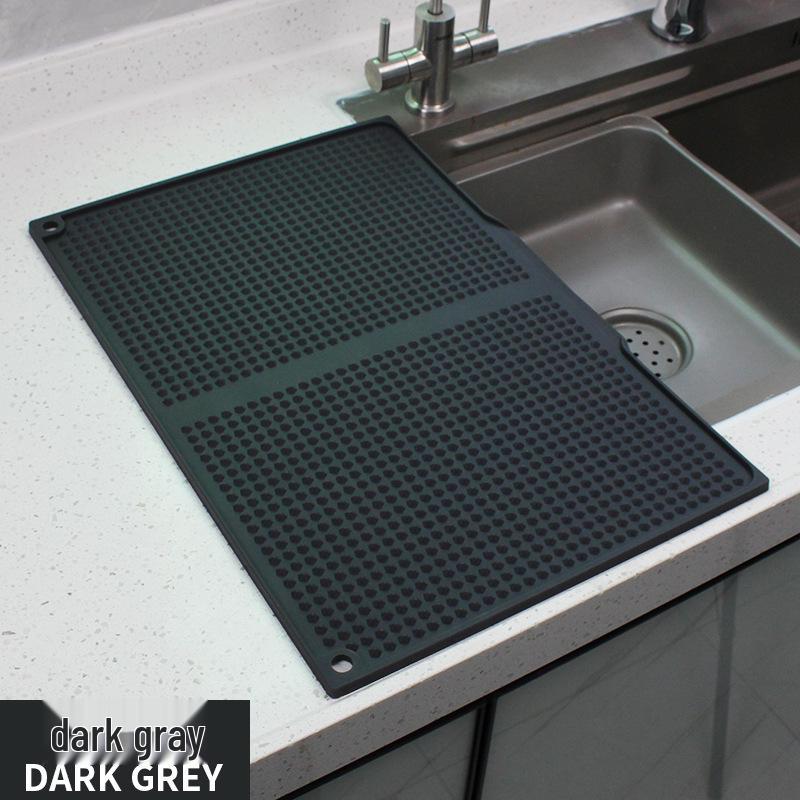 Силиконовый термостойкий противоскользящий коврик на кухонную столешницу