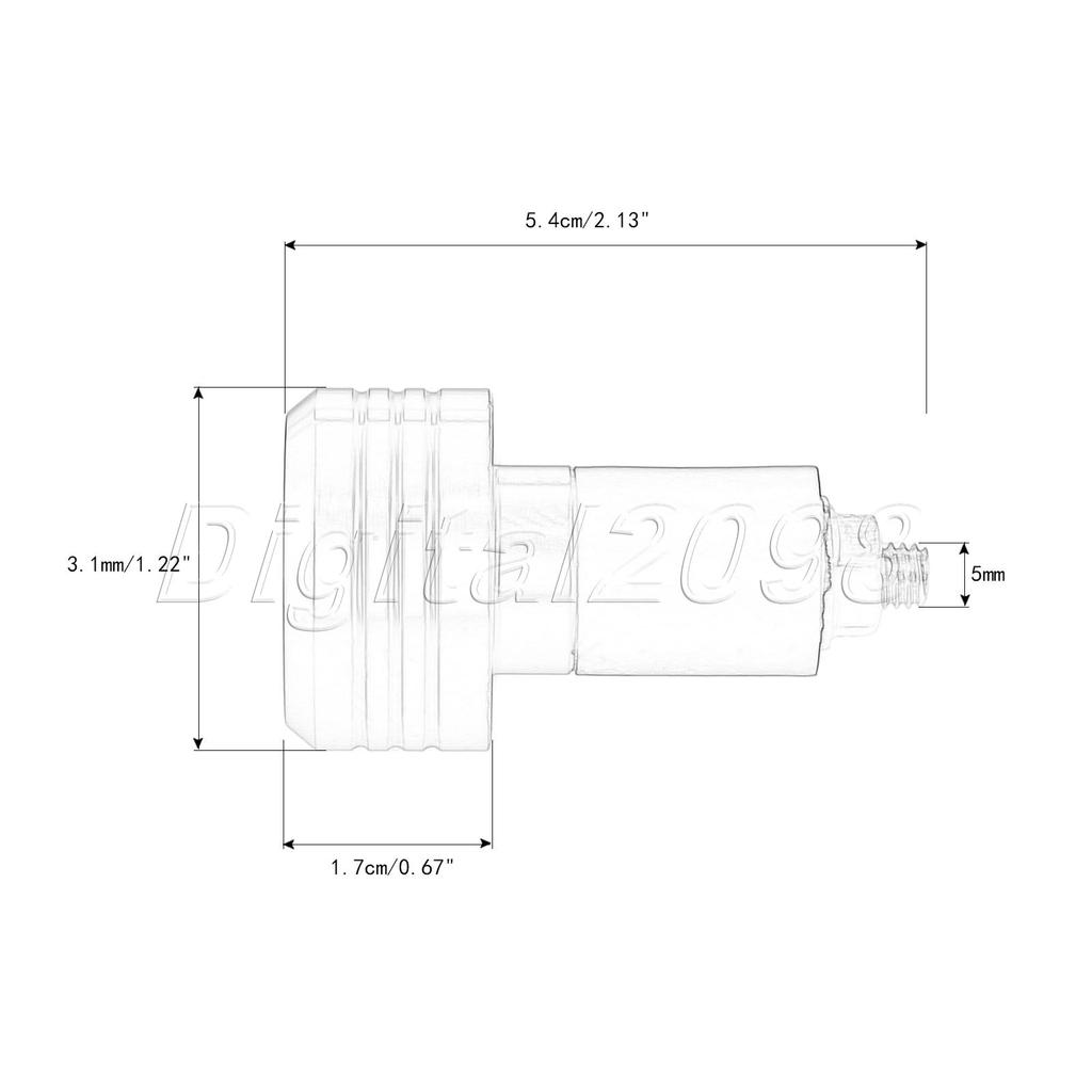 7/8" CNC Motorcycle Handlebars Bar Ends Grips Slider Vibration Heavy Weighted Handlebar Slugs Plug Handle Bar Sliders Dirt