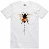 Дизайн Nature Let It Bee Художественная футболка Regular Fit из предварительно сжатого хлопка-