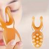 Resin Nose Scraper Face Lifting Guasha Scraping Plate Reduce Puffiness Portable Nose Massager Acupoint Meridian Comb Facial Care