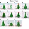 Bonsai Ornament Doll House Xmas Tree Figurines Miniature Plant Home Decor Christmas Decorations