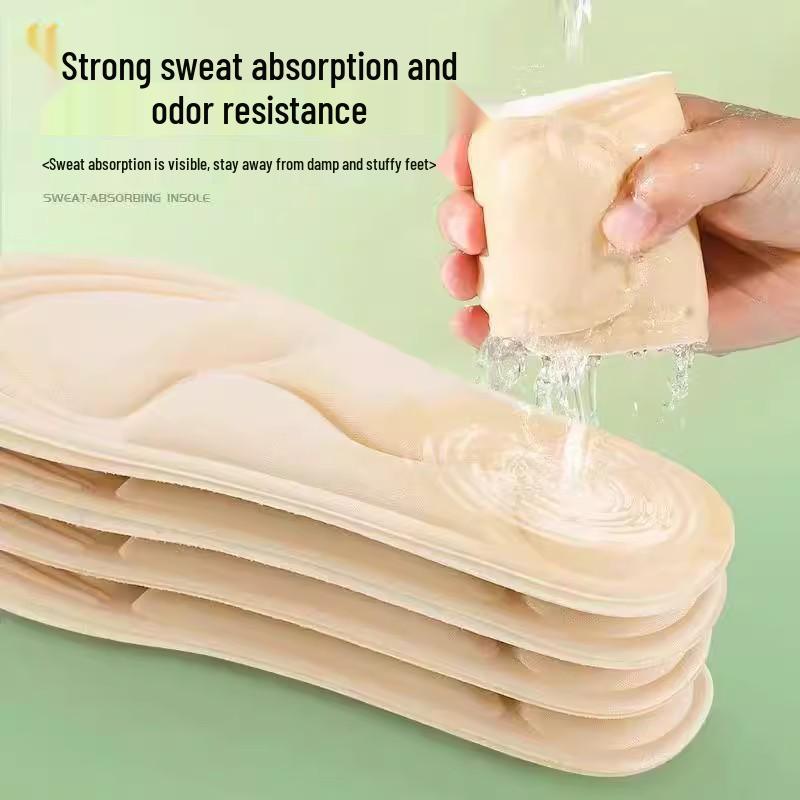 Военные тренировочные стельки с мягкой подошвой - Противоусталостные, Устойчивые к запаху, 5D массаж для комфорта и поддержки