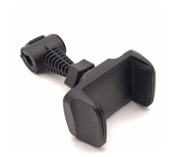 Универсальный автомобильный кронштейн для подголовника на заднее сиденье, регулируемый, вращающийся на 360 градусов, черный держатель для мобильного телефона iPad в автомобиле