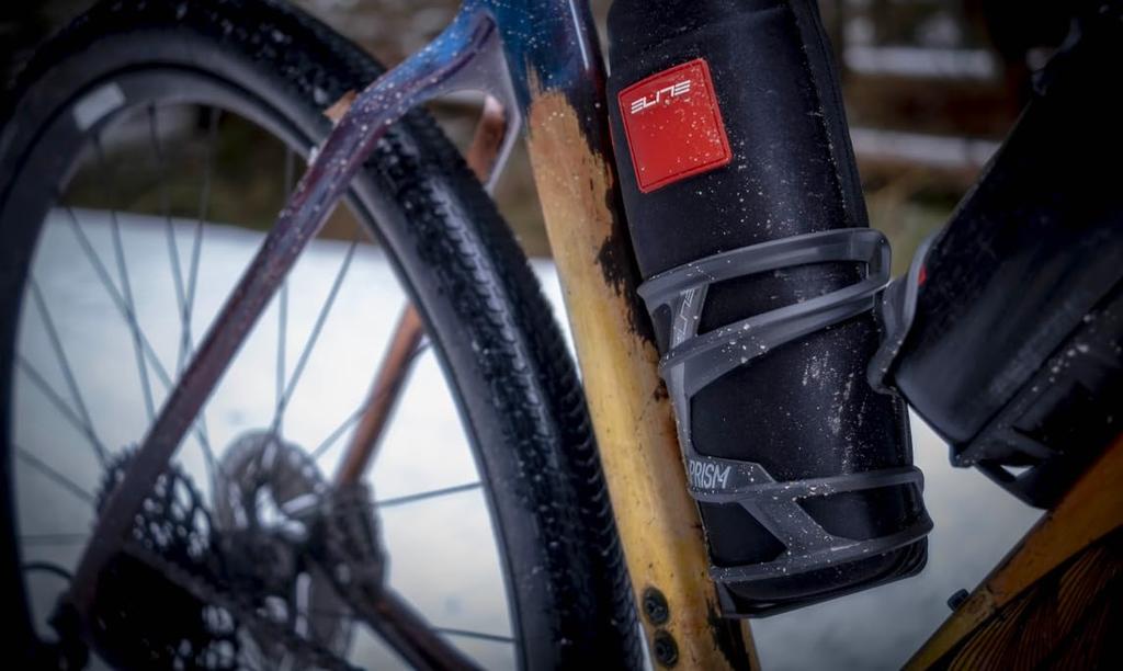 ELITE PRISM Carbon Правая флягодержатель, Матовый/Черный,