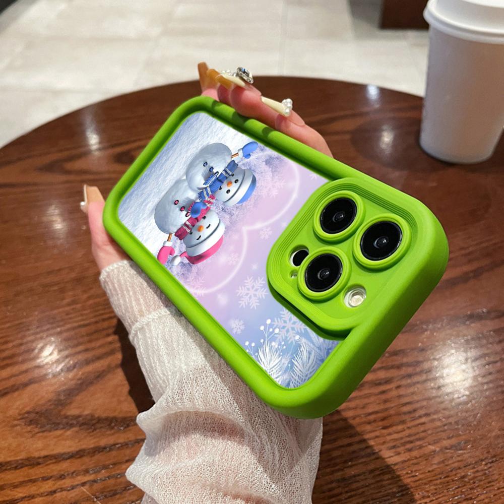 N116 Счастливого Рождества С Новым годом арт Мягкие чехлы для телефонов Angel Eyes для iPhone 16 15 14 13 11 Pro Max 8 7 6s Plus 12 mini XR XS Max Противоударный чехол