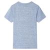 T-shirt pour enfants avec manches courtes mélange bleu 92/104/116/128/140