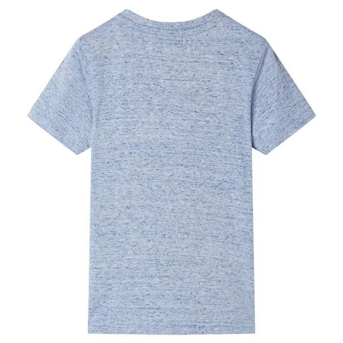 T-shirt pour enfants avec manches courtes mélange bleu 92/104/116/128/140